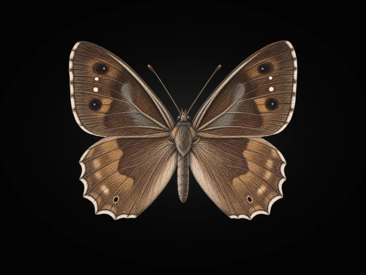 Ağaç Karameleği - Kanat üstü · Dorsal