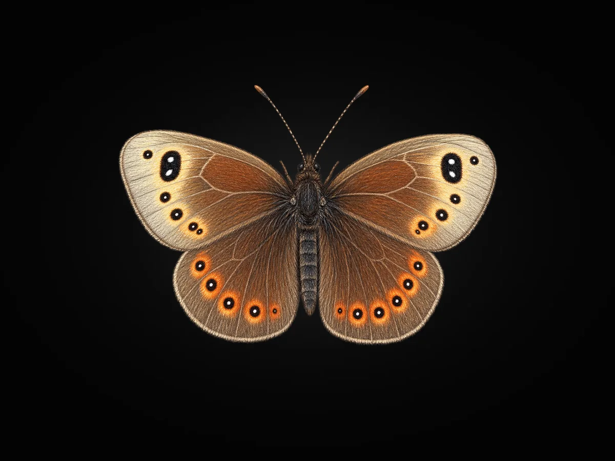 Uygur Güzelesmeri - Kanat üstü · Dorsal