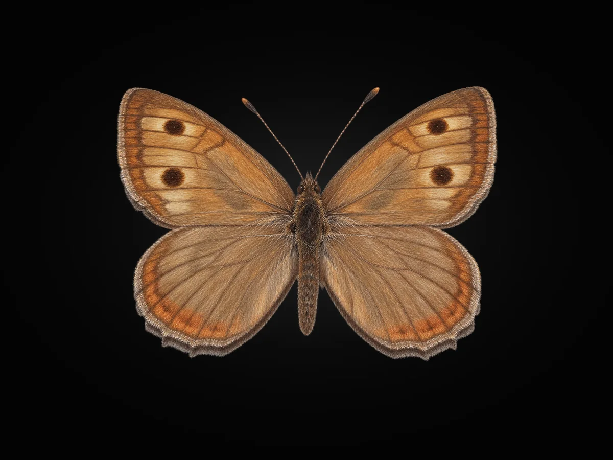 Dağ Yalancıcadısı - Kanat üstü · Dorsal