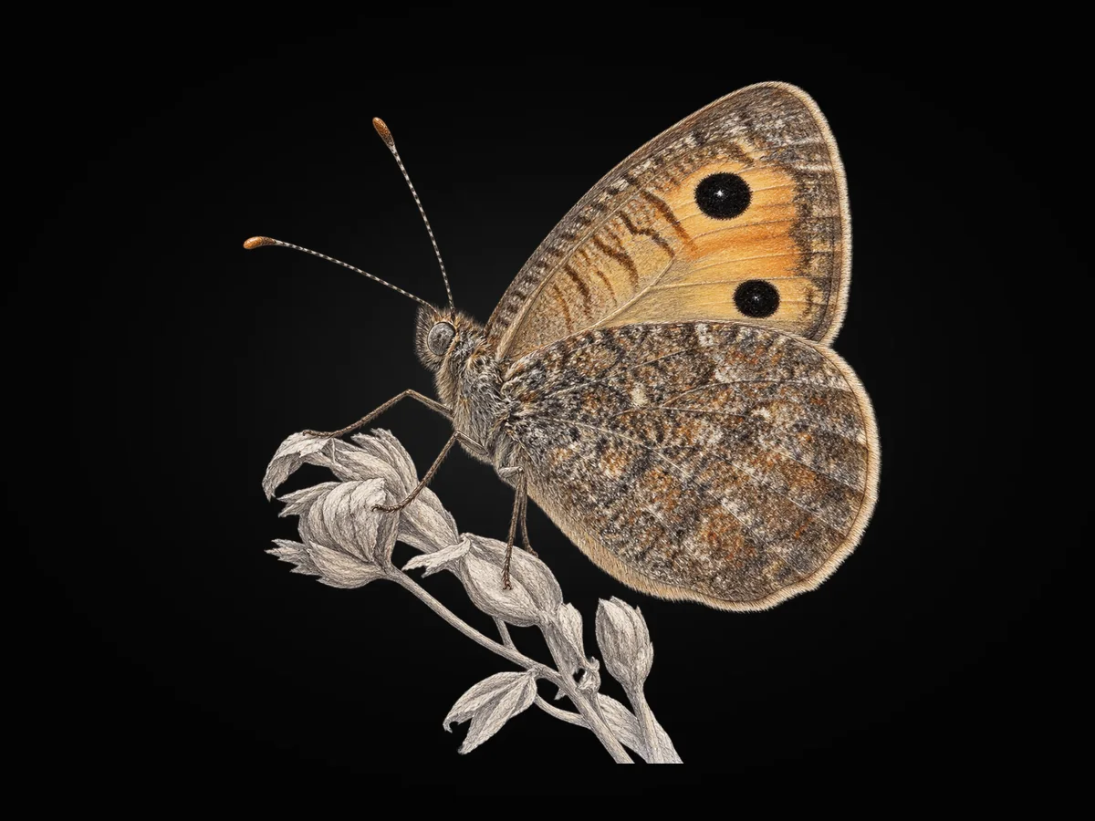 Dağ Yalancıcadısı - Kanat altı · Ventral